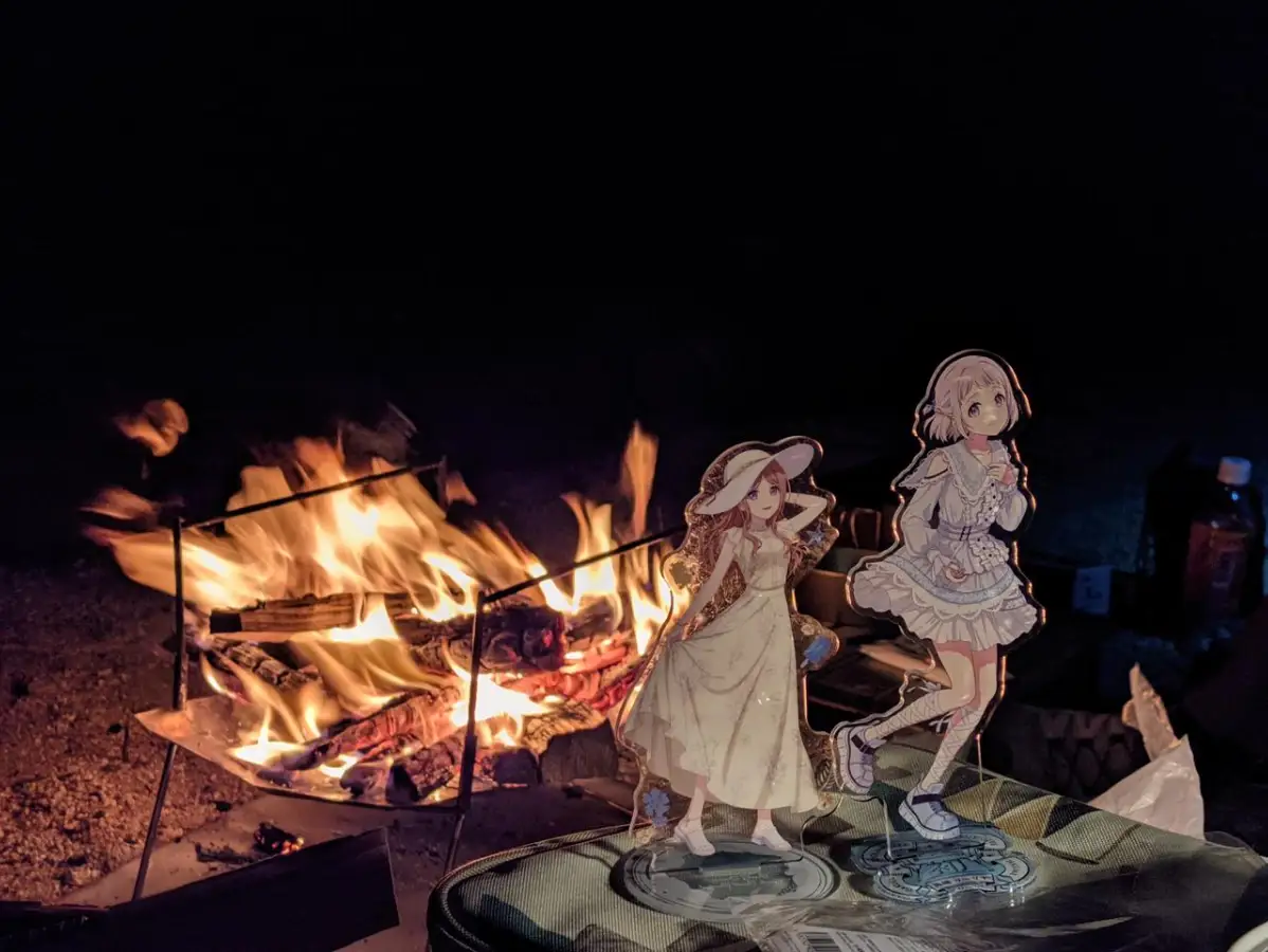 应该是远征军里带着立牌露营拍照的第一人x